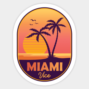 Miami Vice Sticker